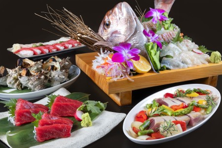 烏賊・鯛・サザエ