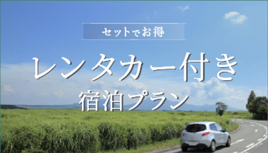 レンタカー付き宿泊プラン